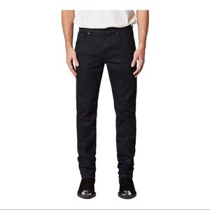 Hudson Black Blake Slim Straight Jeans